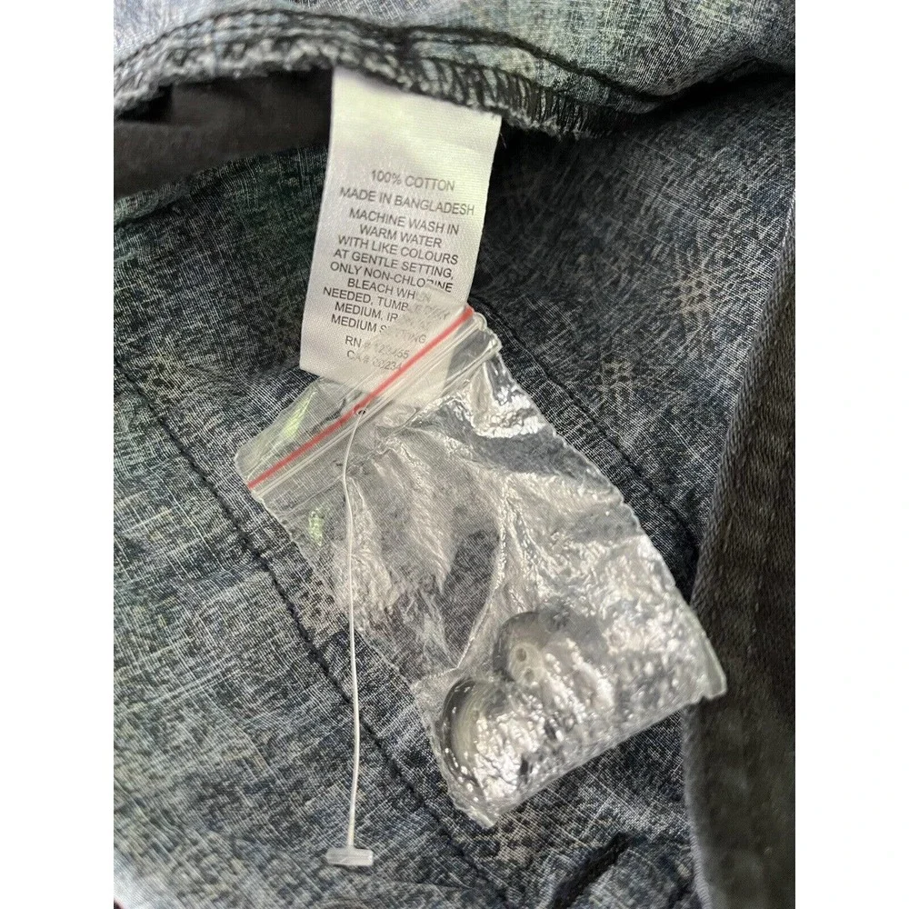 Hudson North Black Straight Leg Mens Chino Pants Size 36x30 - Picture 6 of 6